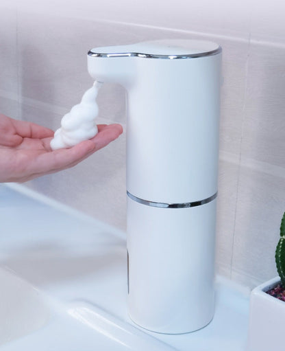 Automatic Soap Dispenser in use