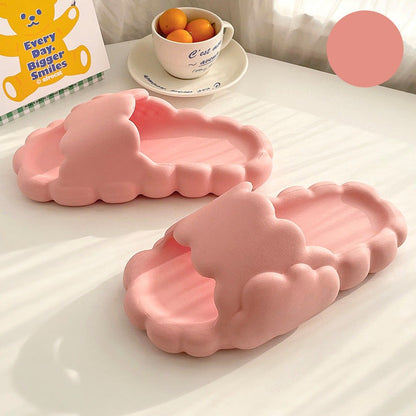 Non-slip Cloud Slides Pink