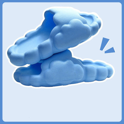 Non-slip Cloud Slides Blue