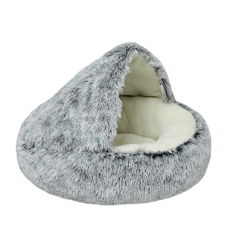 Pet Cave Bed Gray